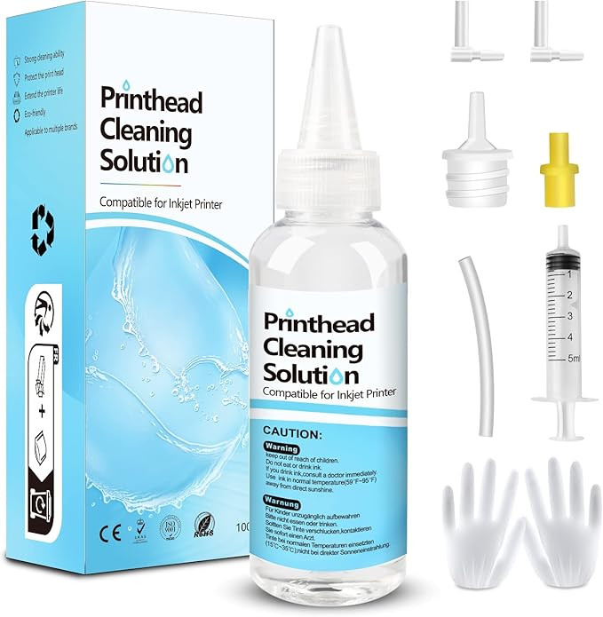 Printhead Cleaning Kits Inkjet Printers, Printer Cleaning Kit for Epson Ecotank Printers, Printer... | Amazon (US)