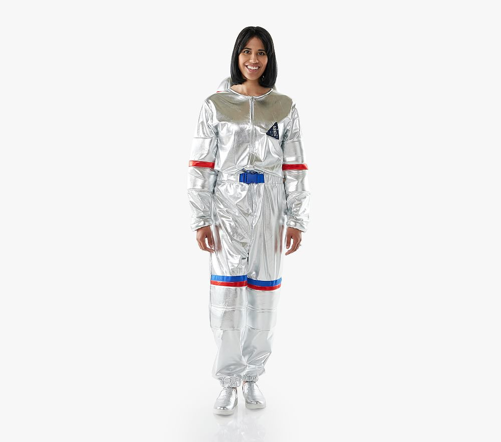 Adult Light-Up Silver Astronaut Costume | Pottery Barn Kids