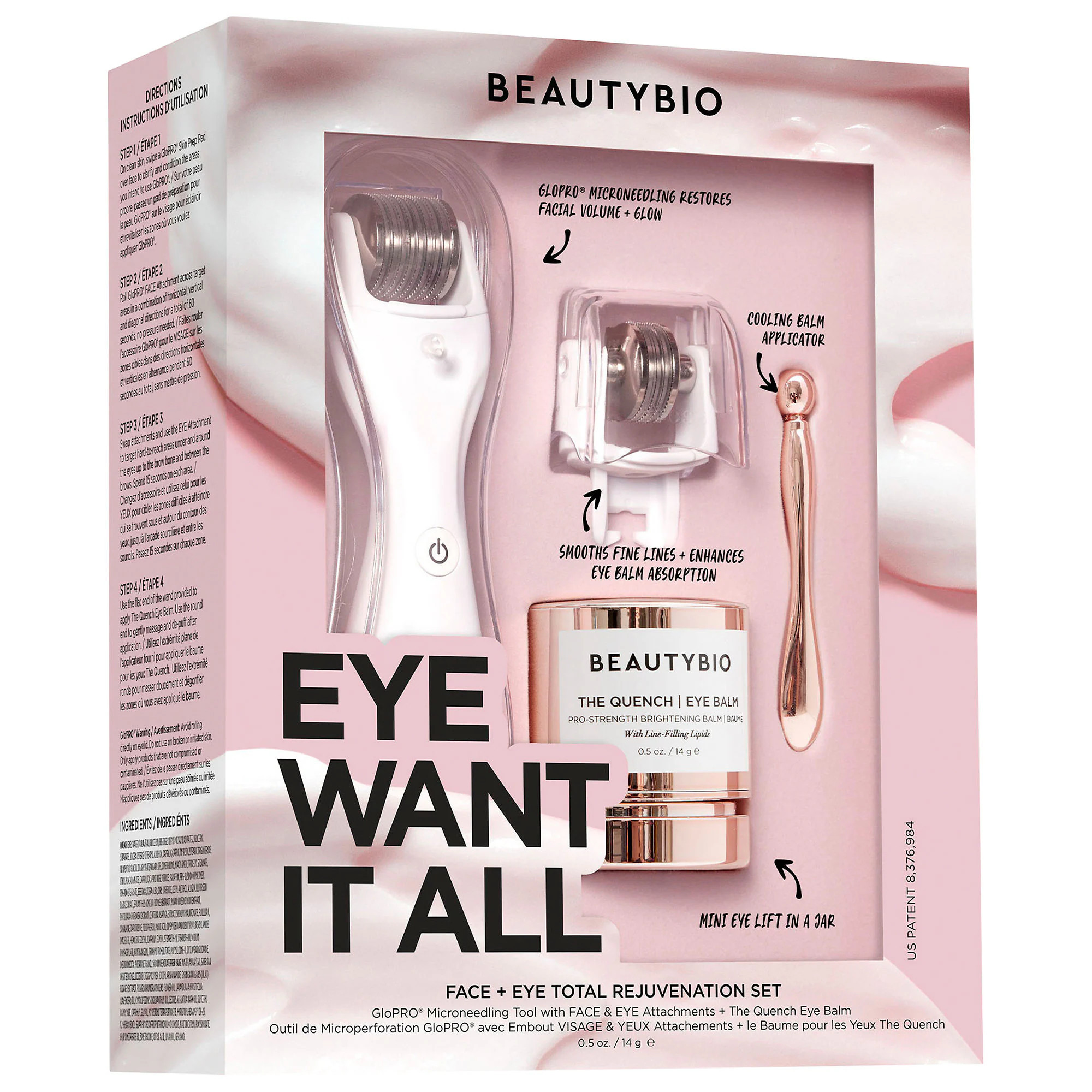 BeautyBio Eye Want It All Face + Eye Microneedling Set | Sephora (US)