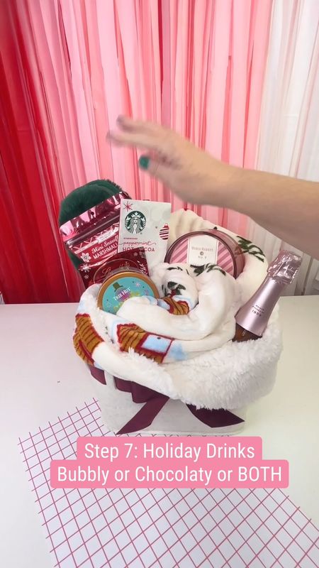 How to make a Burr Basket! Or brrrr if it’s really cold 🤣😉🎅🏻 If you have been wanting to try out the Brr basket trend let’s break down what’s generally included!  🎅🏻 First, grab one of these storage baskets from @target, they are the cutest way to  begin, and come complete with a bow! Better yet, they are on sale at the moment! 
🎅🏻 Watch till the end to see all the cozy surprises you can include! 🎅🏻🎅🏻🎅🏻  Questions encouraged! #brrbasket #brrbasketideas #christmasgiftbasket #holidaygiftbasketideas

#LTKGiftGuide #LTKSeasonal #LTKHoliday