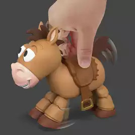 Buy Disney & Pixar Toy Story Lil Partner Bullseye Posing Horse | Playsets and figures | Argos | argos.co.uk