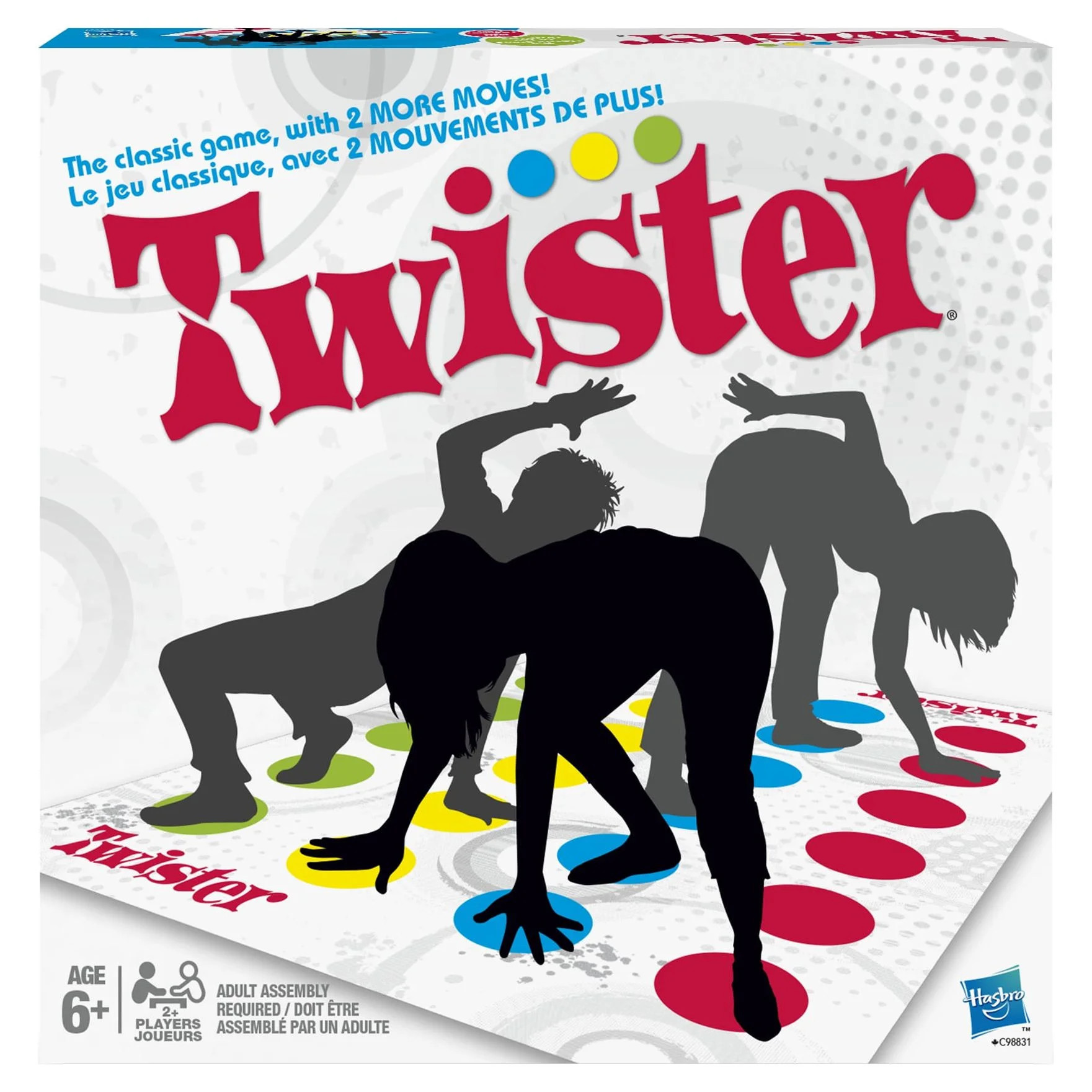 Hasbro 988310790 Twister Game | Walmart (US)