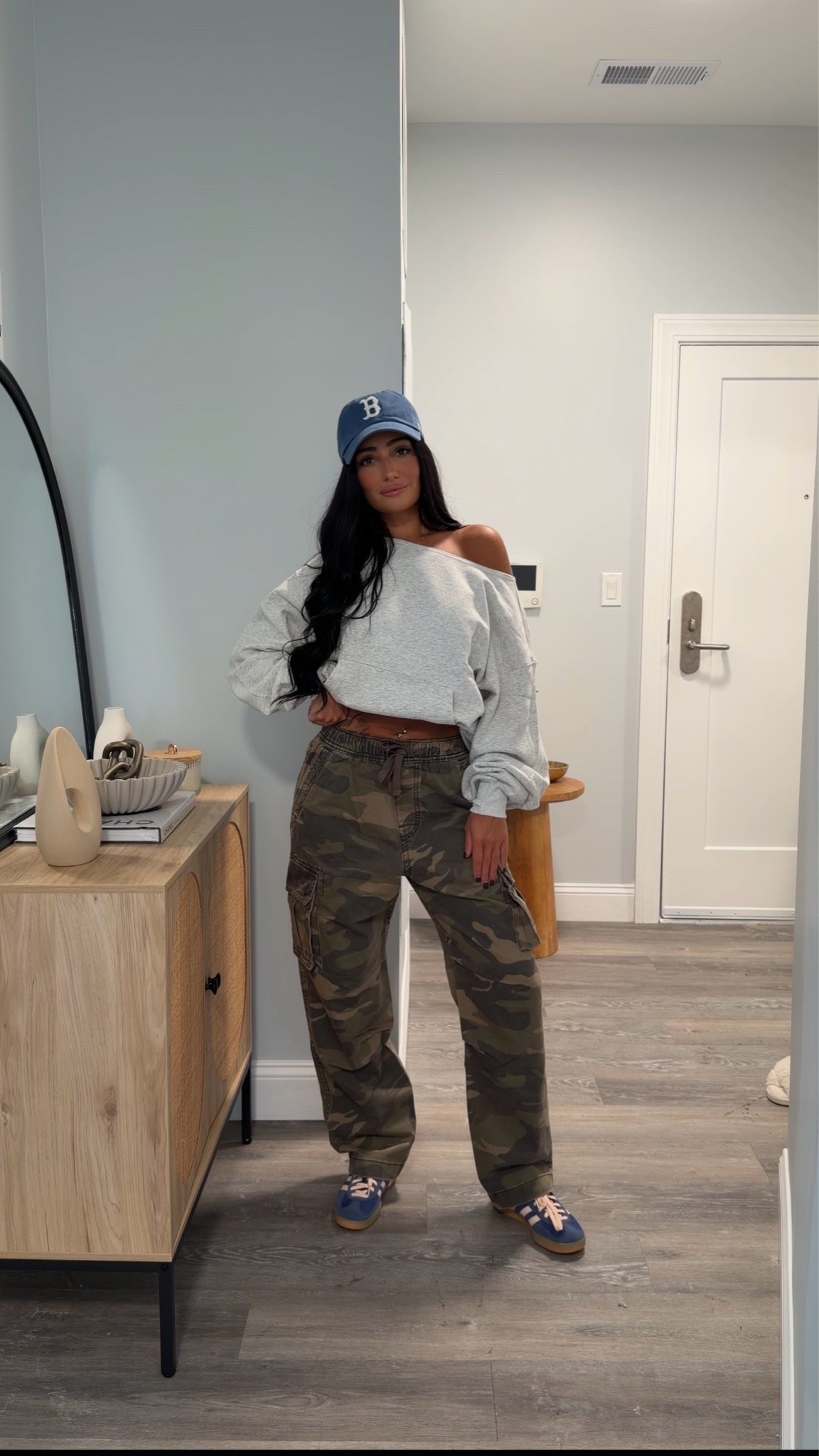 top - small 
cargo pants - xs 

#cargopants #cargo #fallstyle

#LTKootd #LTKU #LTKPetite