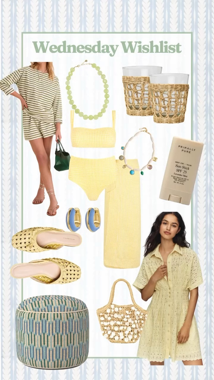 Wednesday Wishlist! All the fun summer colors and outfits!! 




#LTKSwim #LTKmomlife #LTKootd