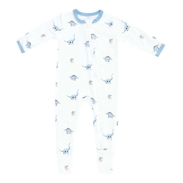 Kyte Baby Zippered Footie Pajamas Baby 0/3 mo. Jurassic | Scheels Sports