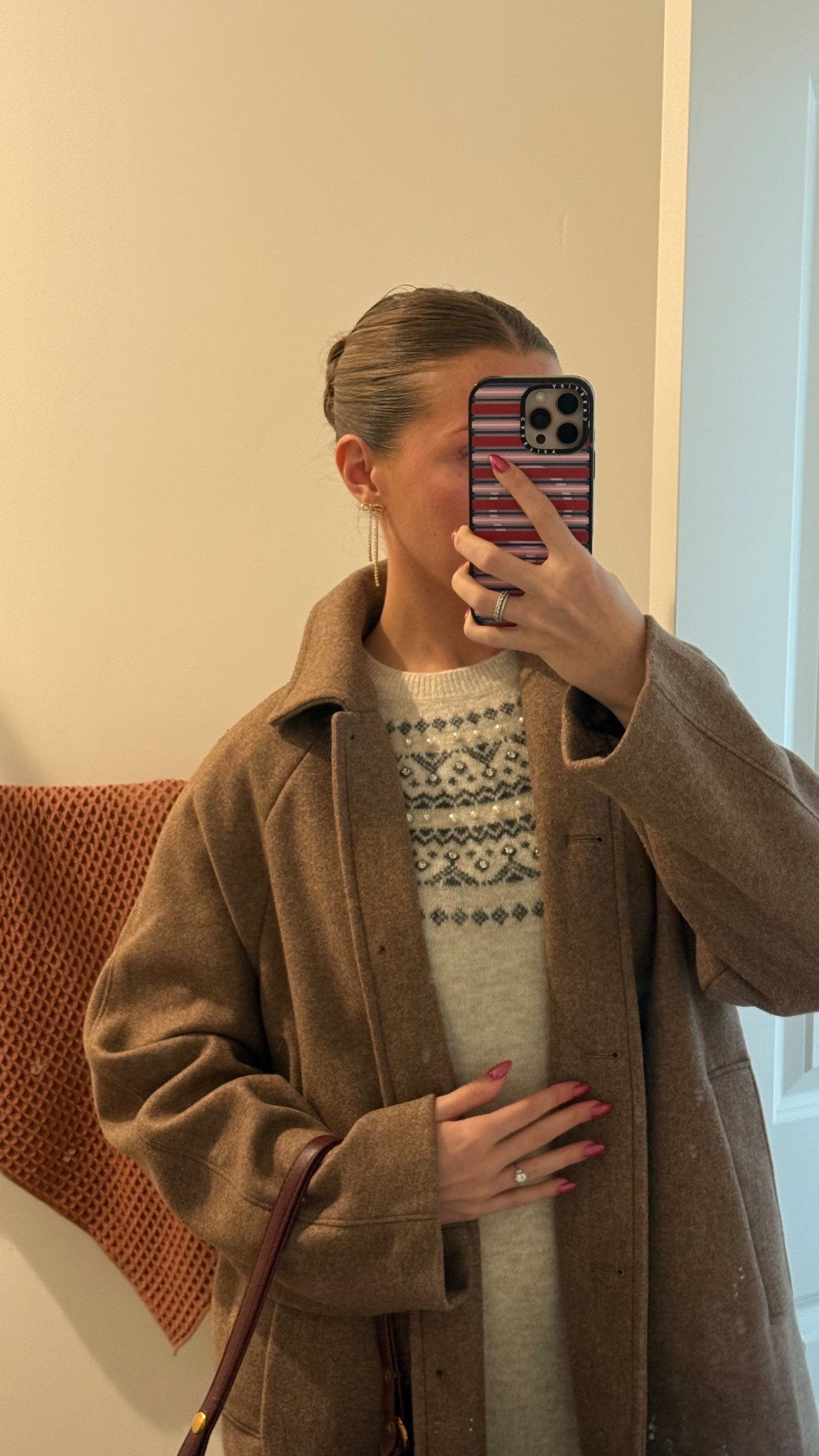 First snowfall of the season calls for a cozy church fit 🤍❄️ 

#LTKootd #LTKCyberWeek #LTKHoliday