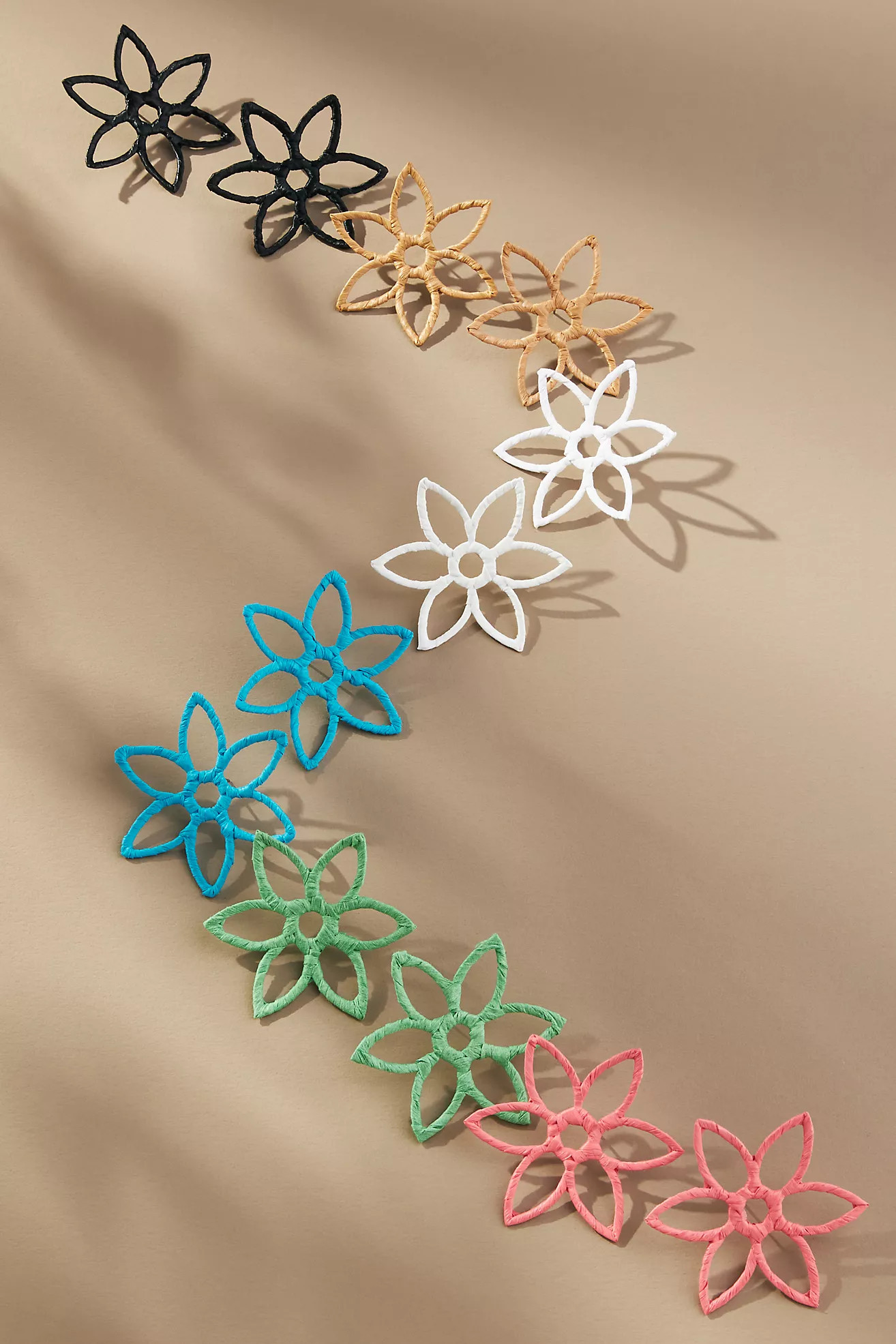 Open Flower Earrings | Anthropologie (US)