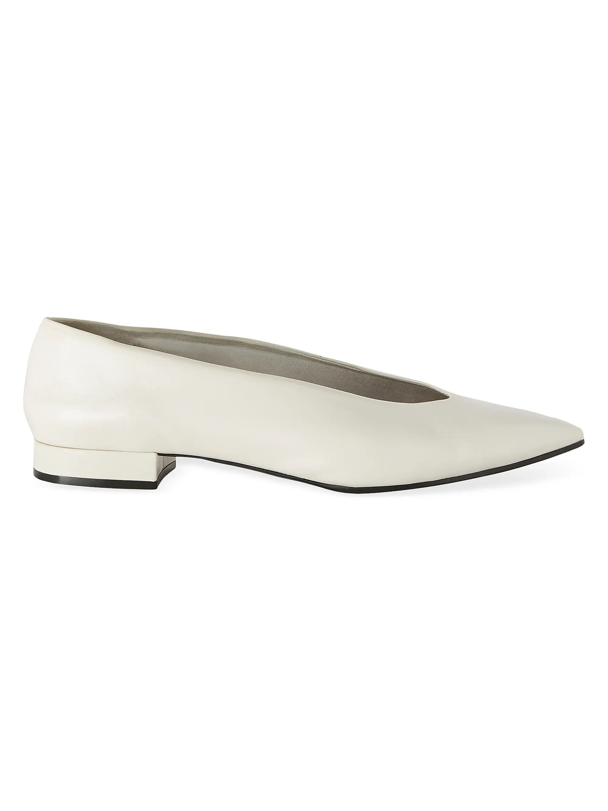Rebecca Leather Ballet Flats | Saks Fifth Avenue