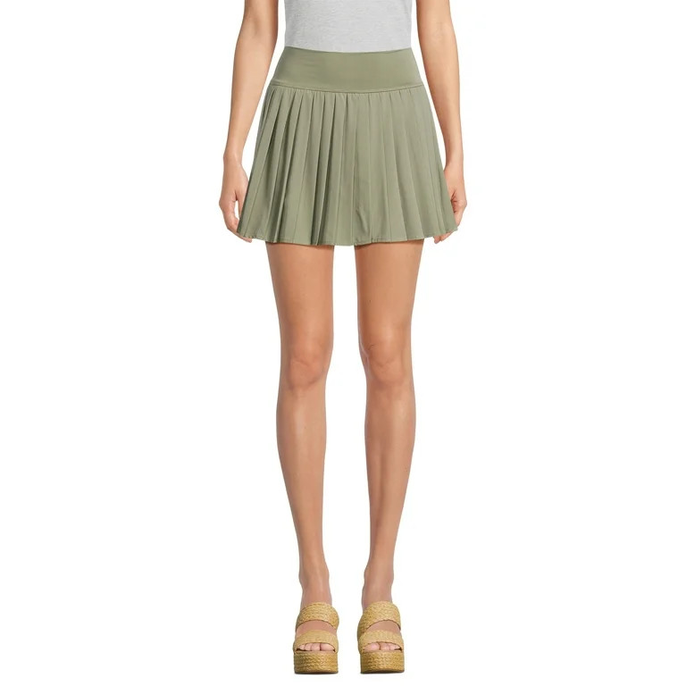 No Boundaries Juniors' Pleated Skort, 2-Pack, Sizes XS-XXXL | Walmart (US)