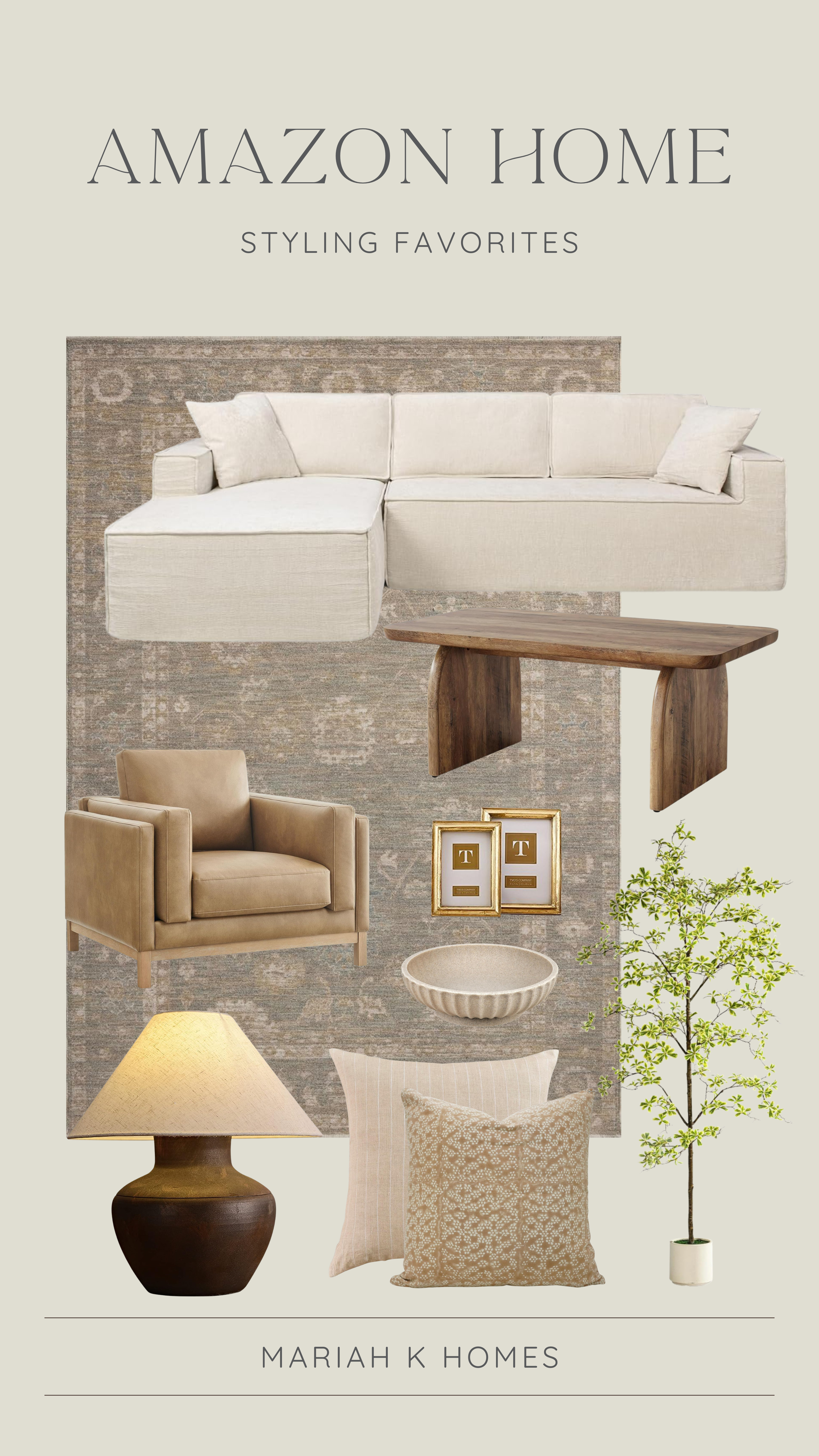 These pieces bring in the kind of warmth you can feel. Soft textiles, grounded materials, and organic texture work together to make the space feel relaxed, comfortable, and intentionally styled. 

 #LTKHome #LTKSaleAlert