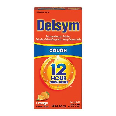 Delsym Adult Cough Relief Liquid - Orange - 5oz | Target