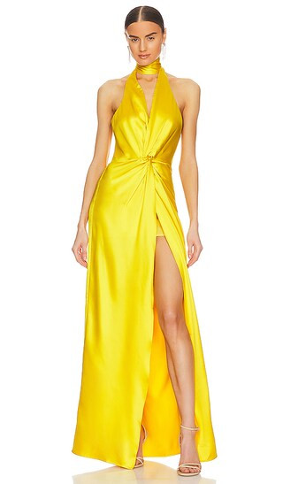 Wunmi Dress in Yellow | Revolve Clothing (Global)