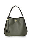 Tory Burch - Brooke Leather Hobo | Saks Fifth Avenue
