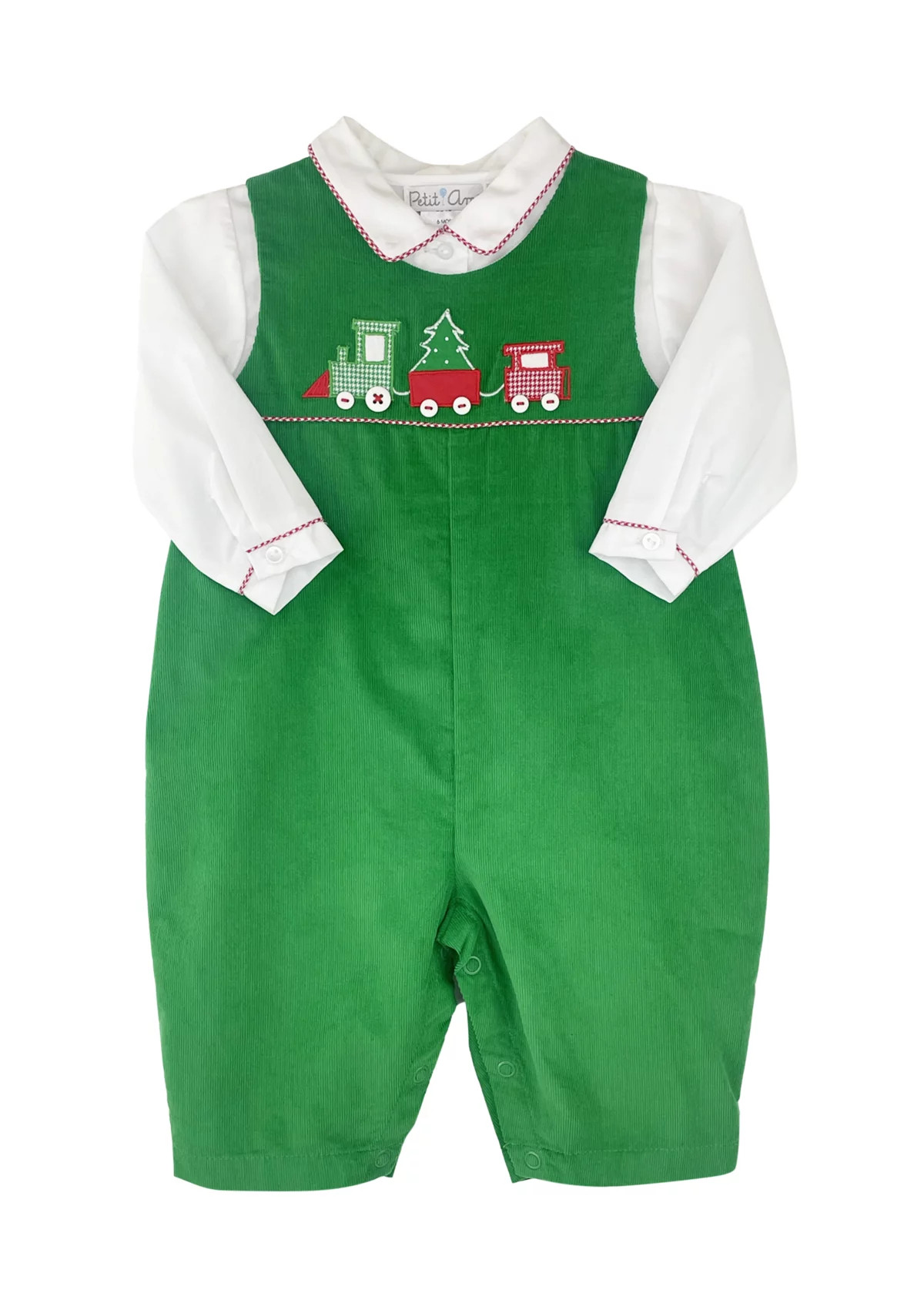 Baby Boys Christmas Corduroy Coverall | Belk
