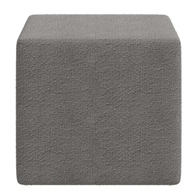 Era 21'' Wide Square Striped Cube Ottoman | Wayfair North America