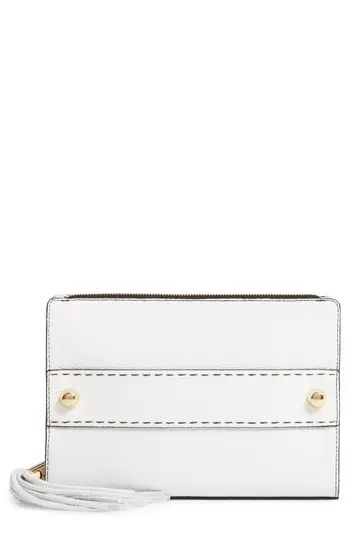 Milly Astor Leather Clutch - | Nordstrom