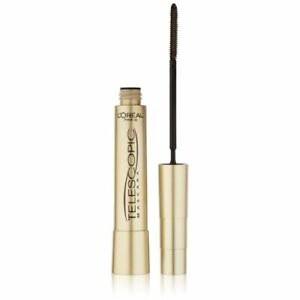 L Oreal Paris Telescopic Mascara Black Brown 0.27 Ounces | Walmart (US)