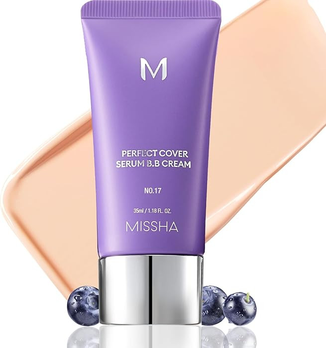 MISSHA M PERFECT COVER SERUM BB CREAM No.17 Fair- Fair with Cool Undertone, BB Cream by Cardi B P... | Amazon (US)