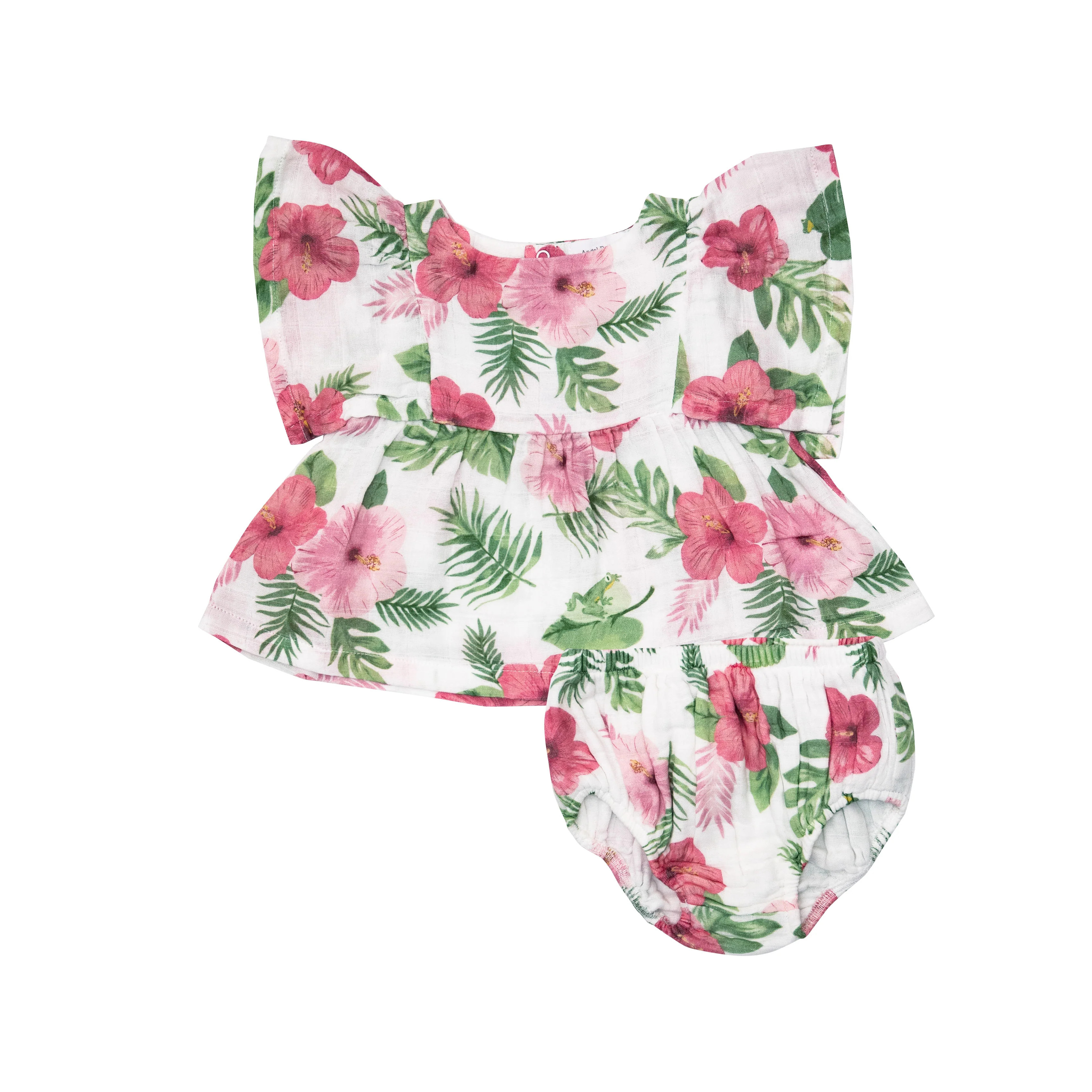 Boho Top & Bloomer, Hibiscus | SpearmintLOVE