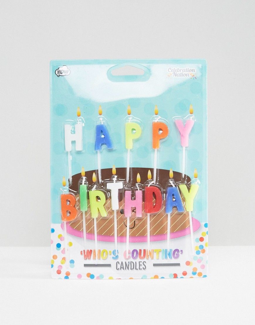 Happy Birthday Candles - Multi | ASOS US