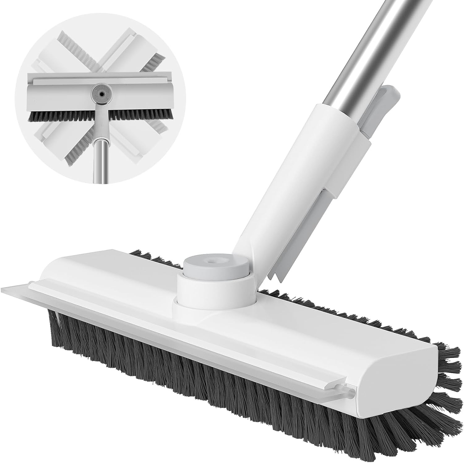 AIR U+ Floor Scrub Brush with Long Handle, 3 in 1 Floor Scrubber | Amazon (US)