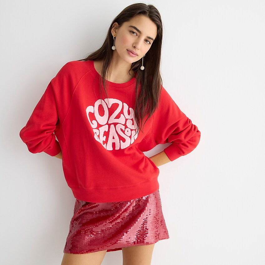 Cozy season crewneck sweatshirt | J. Crew US