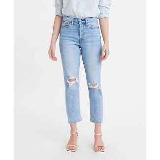 Levi's® Women's High-Rise Wedgie Straight Cropped Jeans | Target