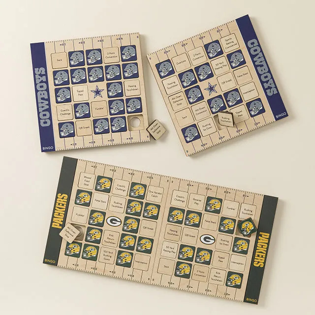 NFL Game Day Bingo - Set of 2 | UncommonGoods