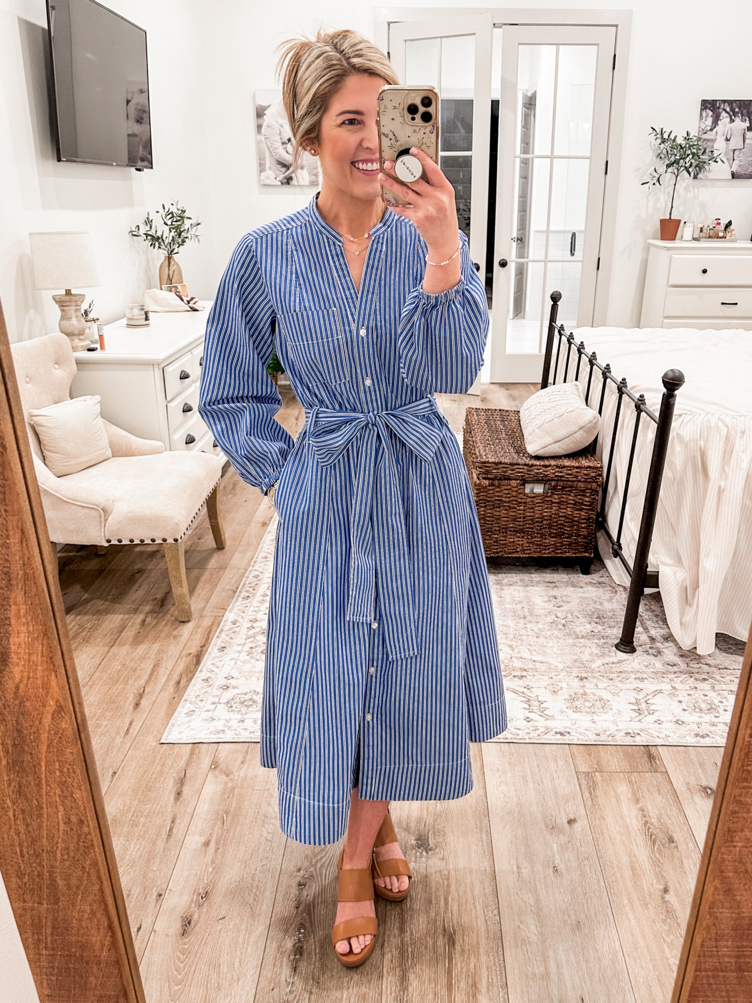 Thursday work outfit
My dress is only $36 from Walmart! Xs (runs big, go down a size if you’re in between)
Platform sandals- size 6 tts


#LTKworkwear #LTKfindsunder50 #LTKSeasonal