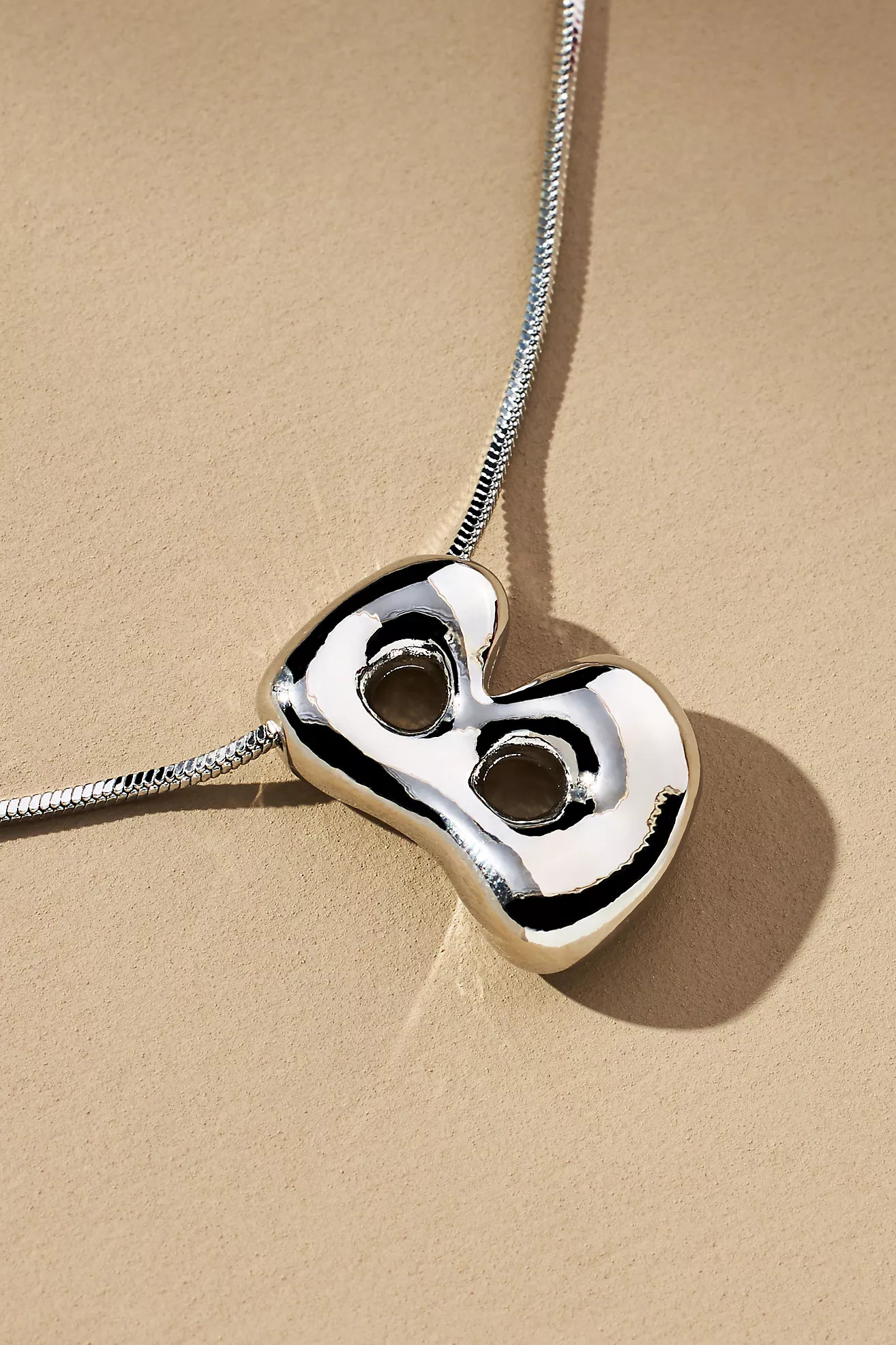 Bubble Letter Monogram Necklace | Anthropologie (US)