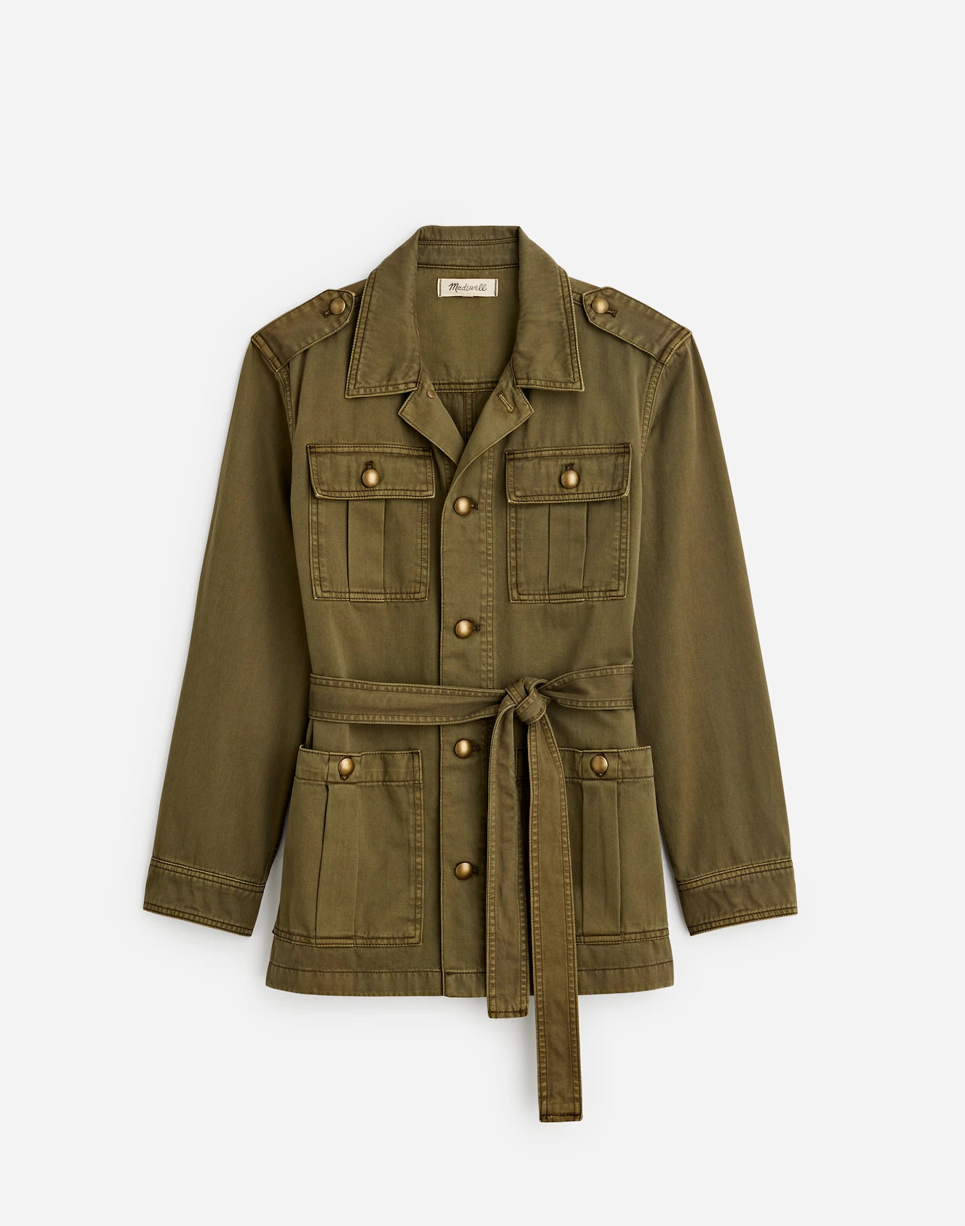 Chino Safari Jacket in Faded Ivy | Madewell | Madewell