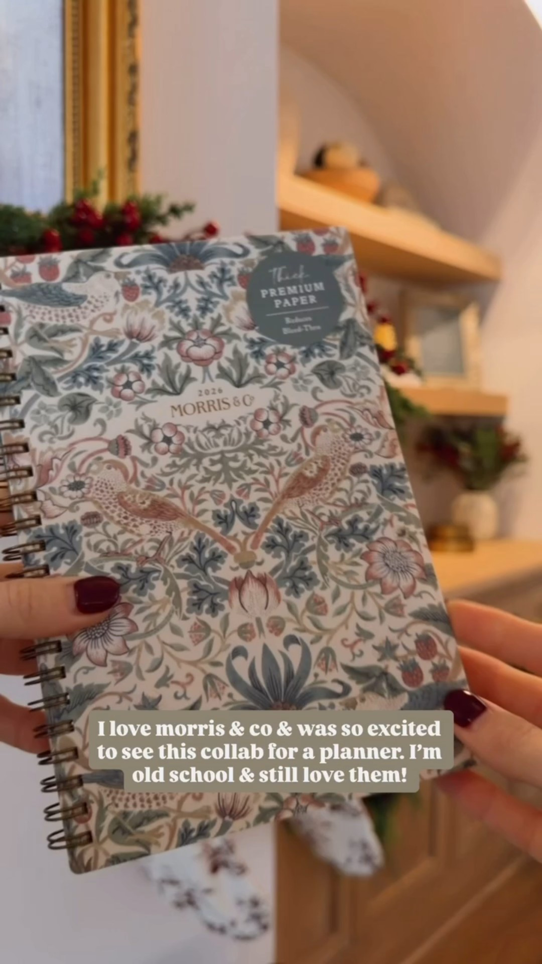 This planner has such a beautiful print! This would make a great stocking stuffer for someone who loves to stay organized!

Loverly Grey, stocking stuffers, 2026 planner, Morris & Co, Target find 

#LTKHoliday #LTKGiftGuide #LTKFindsUnder50