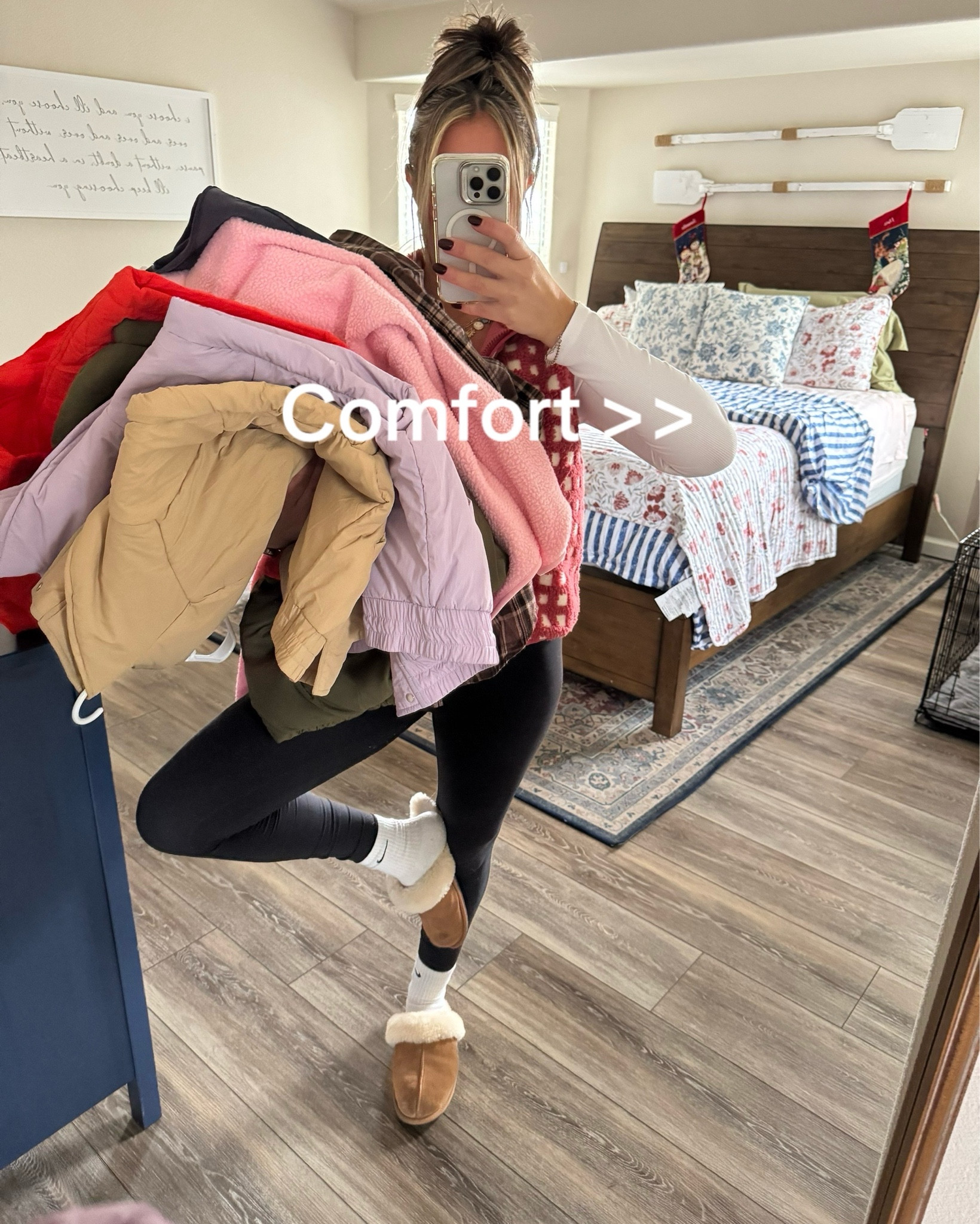 The coziest haul for a very cold season! ❄️ 🔥 🪵 

Wearing my normal size medium in all! 

#LTKmomlife #LTKSaleAlert #LTKootd