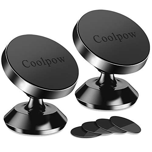 [ 2 Pack ] Magnetic Phone Mount, [ Super Strong Magnet ] [ with 4 Metal Plate ] car Magnetic Phone H | Amazon (US)