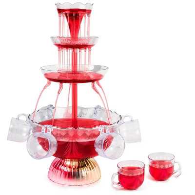 Nostalgia 3-Tier Lighted Party Fountain | Target