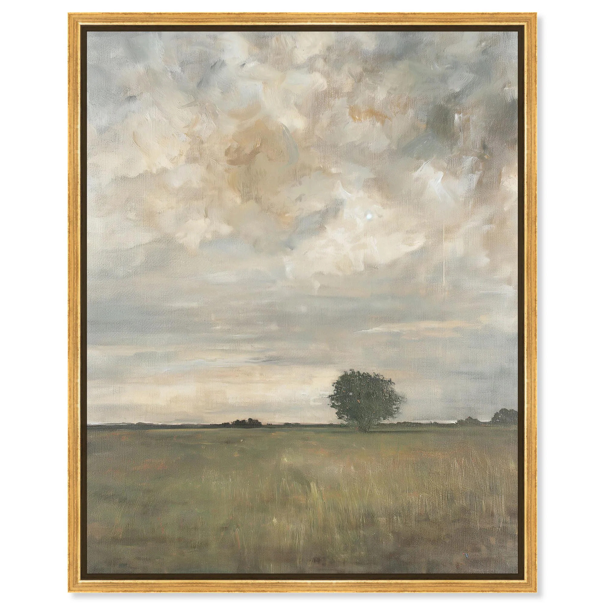 Grassland Reverie Canvas Vintage Farmhouse by Art Remedy | Wayfair North America