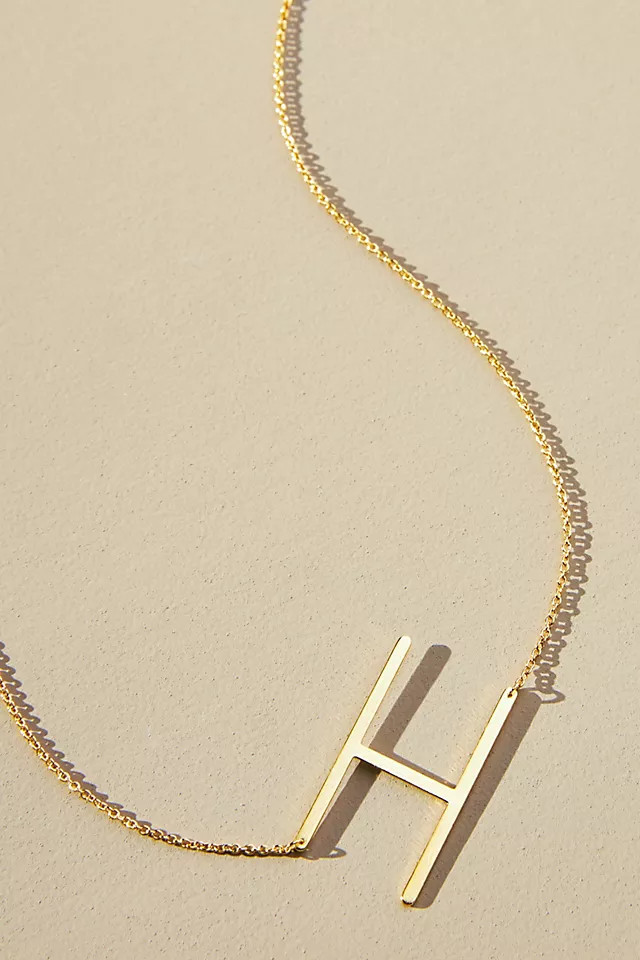Monogram Pendant Necklace | Anthropologie (US)
