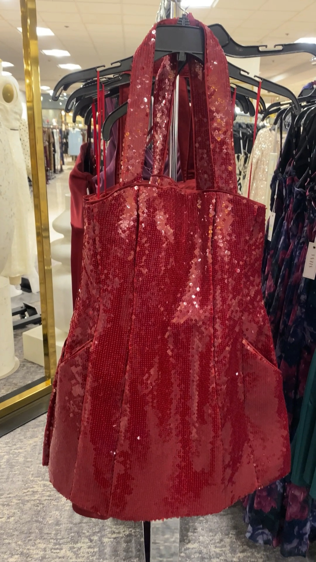 Holiday sparkle done right : This Bardot Women’s Nevelle Sequin Halter Mini Dress is made for festive nights, holiday parties, and unforgettable celebrations. 

The shimmering sequins and flattering halter silhouette bring instant glamour while keeping the look chic and confident. It’s the kind of dress that turns heads the moment you walk in—no extra effort required.

Perfect for cocktail parties, holiday dinners, or end-of-year celebrations when you want to feel bold, elegant, and festive.

Scroll down to shop the exact dress and recreate this holiday-ready look 🎄✨
 holiday outfit idea, holiday party dress, sequin mini dress, halter mini dress, Bardot sequin dress, festive holiday dress, women’s holiday outfits, cocktail party dress, Christmas party outfit, New Year’s Eve dress, sparkly party dress, glamorous mini dress, holiday fashion women, LTK holiday outfit, festive evening dress


#LTKHoliday #LTKPetite #LTKGiftGuide