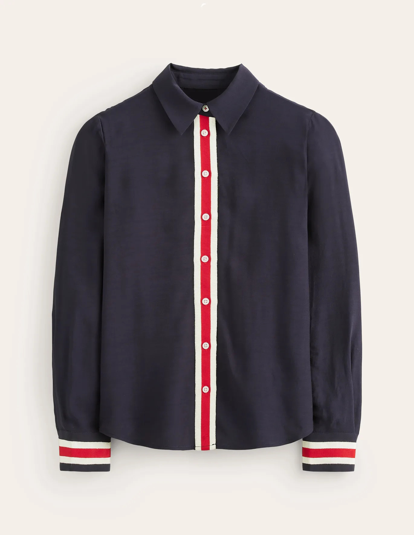 Sienna Tipped Detail Shirt | Boden (US)
