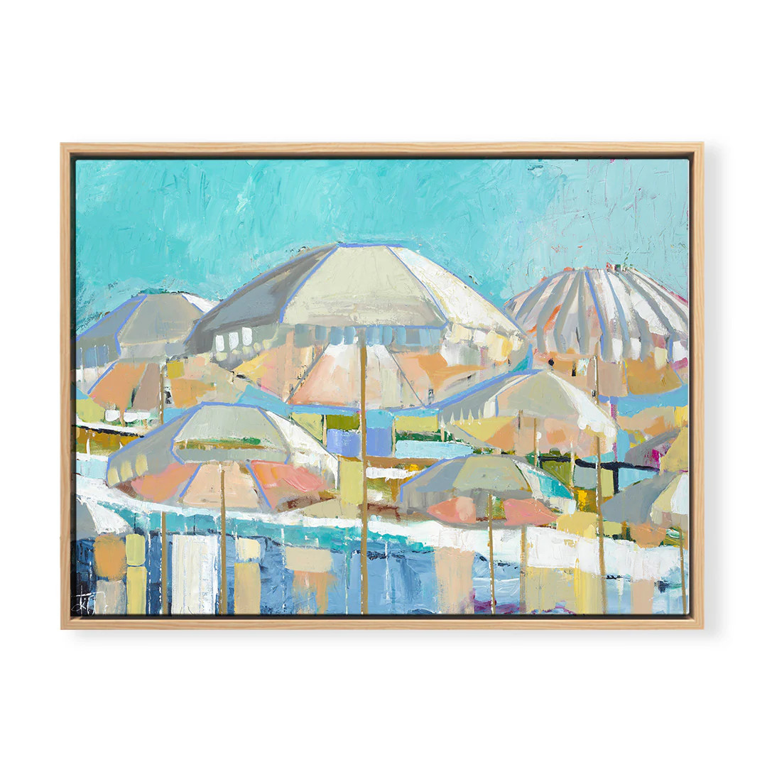 Umbrella Sky by The Painted Katie | Original Art Print | Urban Garden Prints