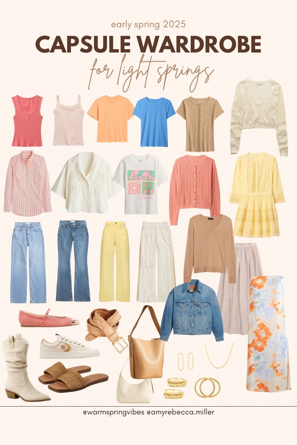Capsule Wardrobe for Light Springs. 

#springpalette #createdcolorful #createdcolorfulspring #hocspring #lightspring #capsulewardrobe #spring2025


#LTKSeasonal #LTKSpringSale #LTKStyleTip