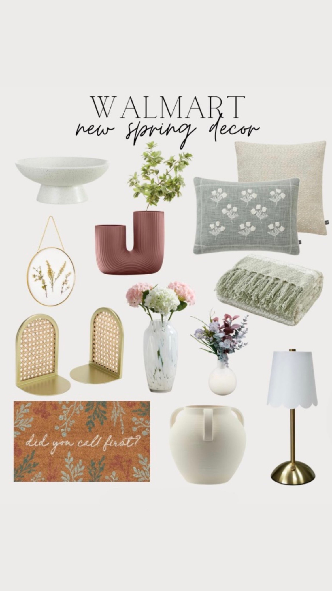 Walmart new spring decor! I love making easy simple and cute touches for each season💐

#LTKHome #LTKFindsUnder50 #LTKSeasonal