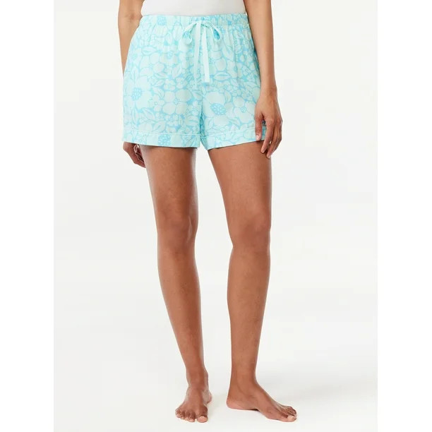 Joyspun Women's Woven Sleep Shorts, Sizes S to 3X | Walmart (US)