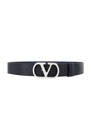 Valentino Garavani Reversibile Belt in Black | FWRD 
