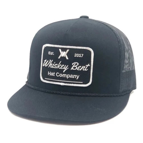 Whiskey Bent Hat Co. Black Top Snapback Hat | Scheels