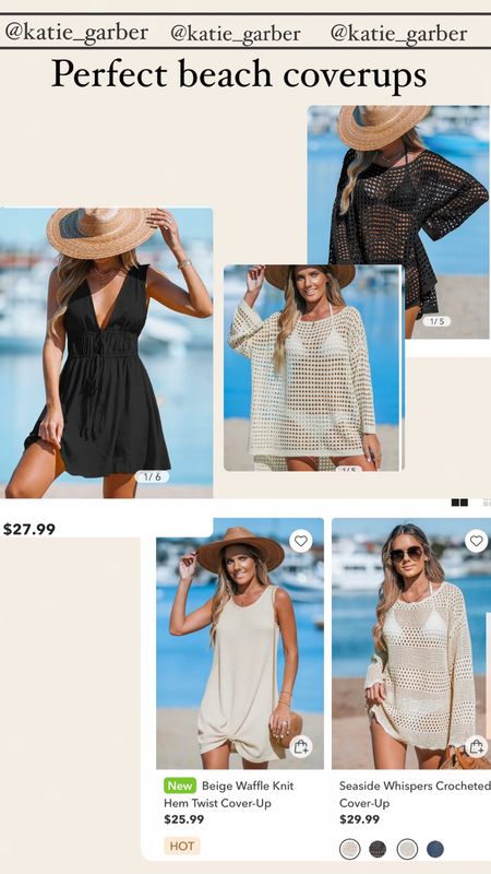 Perfect beach and pool coverups for 20-$35!

#LTKtravel #LTKswim #LTKstyletip