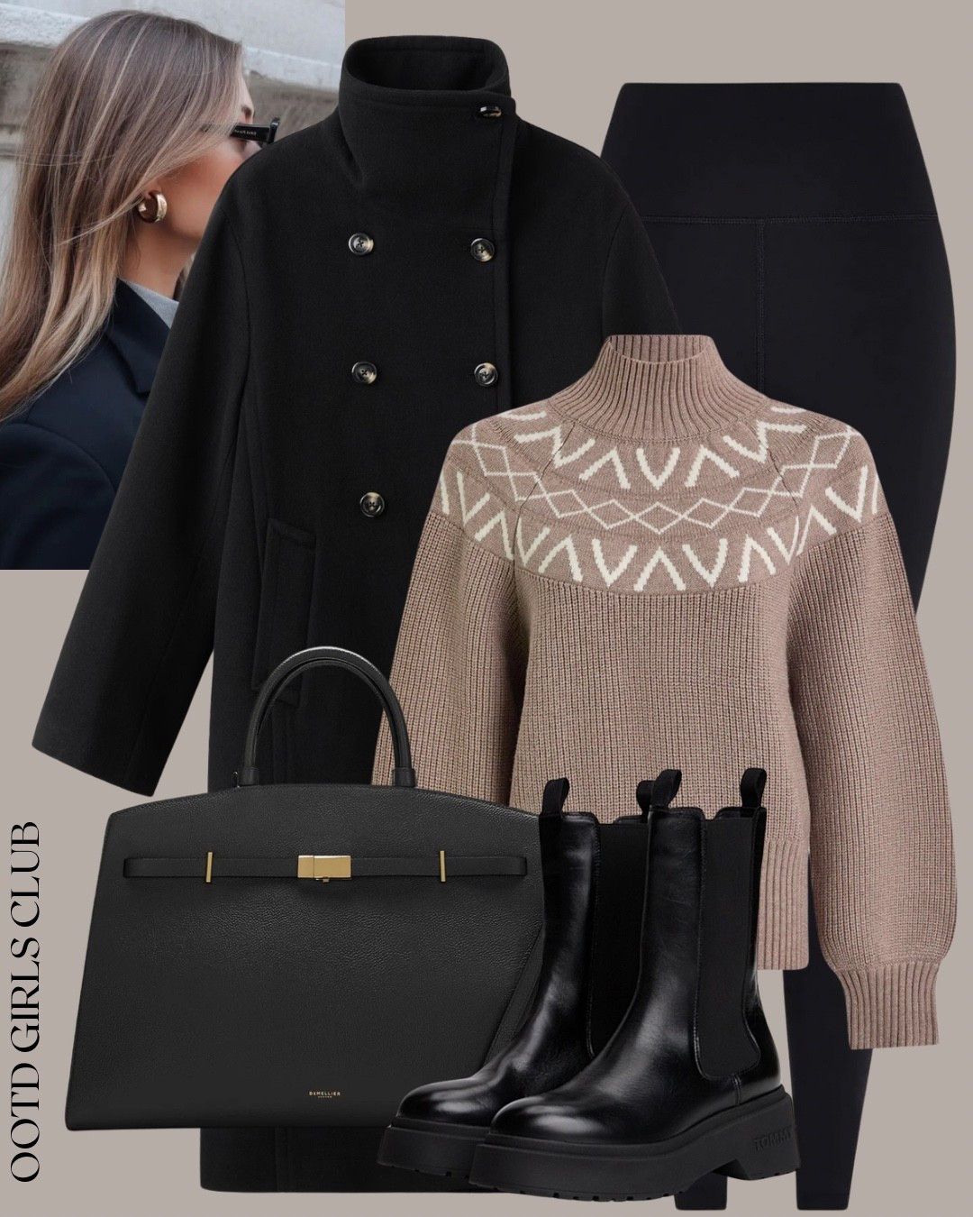 Funnel neck coat styling 

#LTKeurope #LTKwinter #LTKstyletip