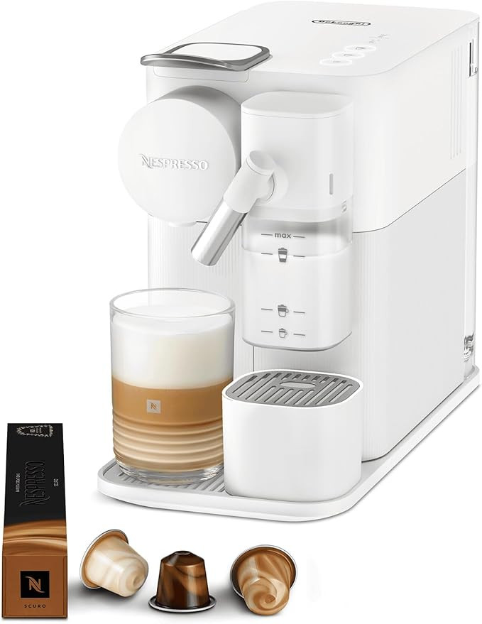 Nespresso Lattissima One Coffee Machine by De'Longhi for Original Coffee Pods, Latte, Cappuccino,... | Amazon (UK)