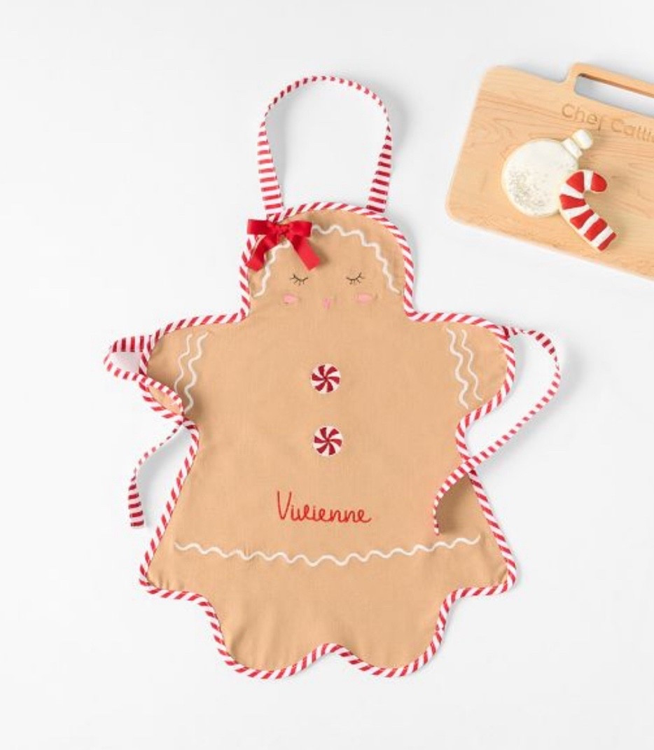 The cutest apron 👀!!!!! 🎅 

#LTKHoliday #LTKHome #LTKBaby