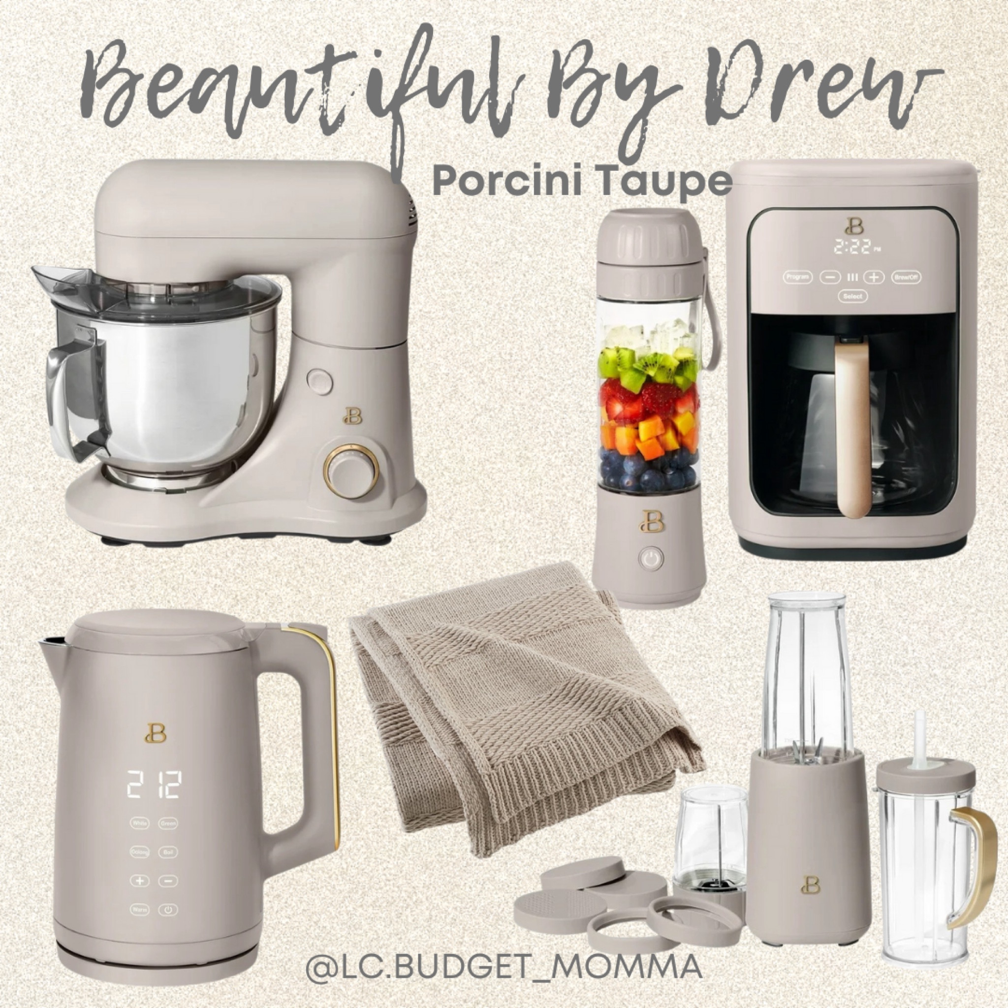 Beautiful By Drew ✨ Color : Porcini Taupe 

#kitchen #kitchenessentials #walmart #walmarthome #neutral #neutralhome

#LTKSeasonal #LTKhome